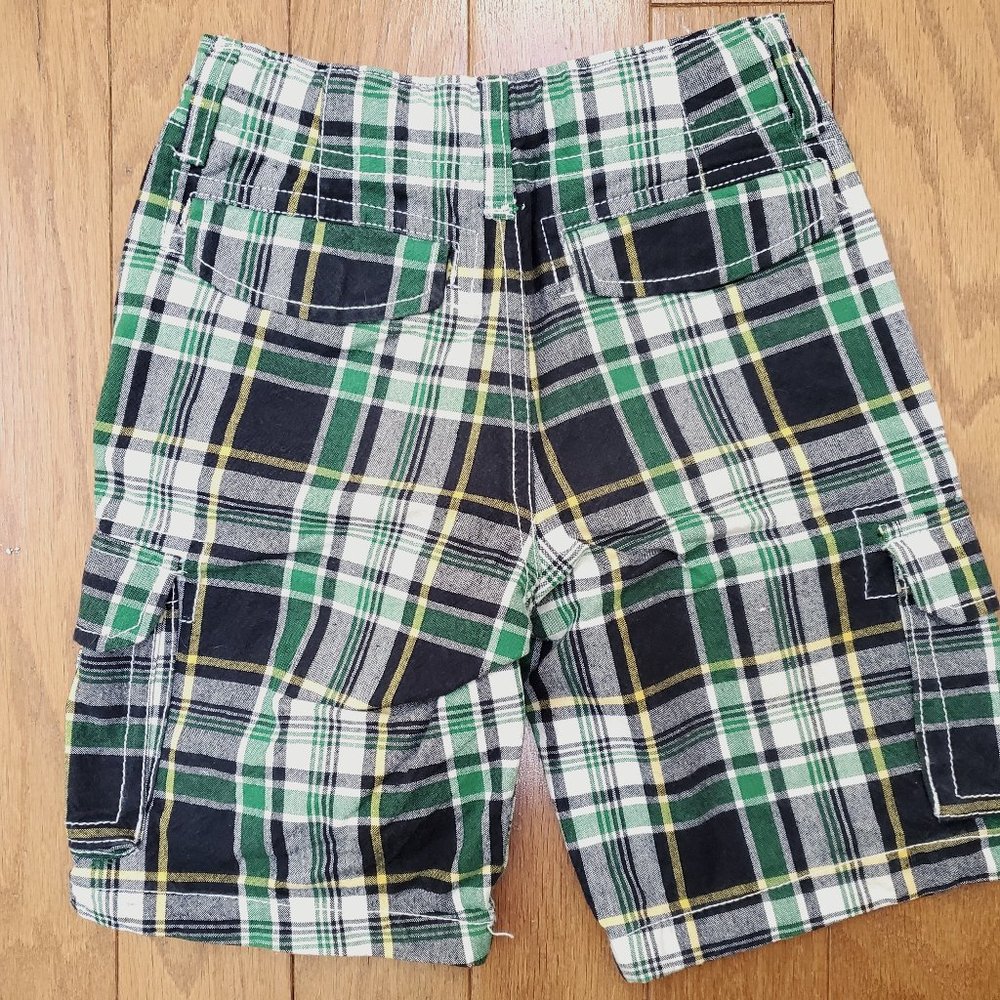 Boys Plaid Shorts